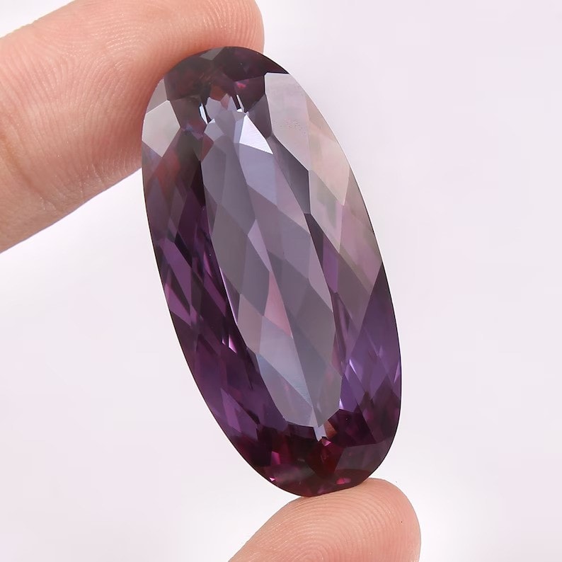 Brazilian Alexandrite Loose Oval Gemstone