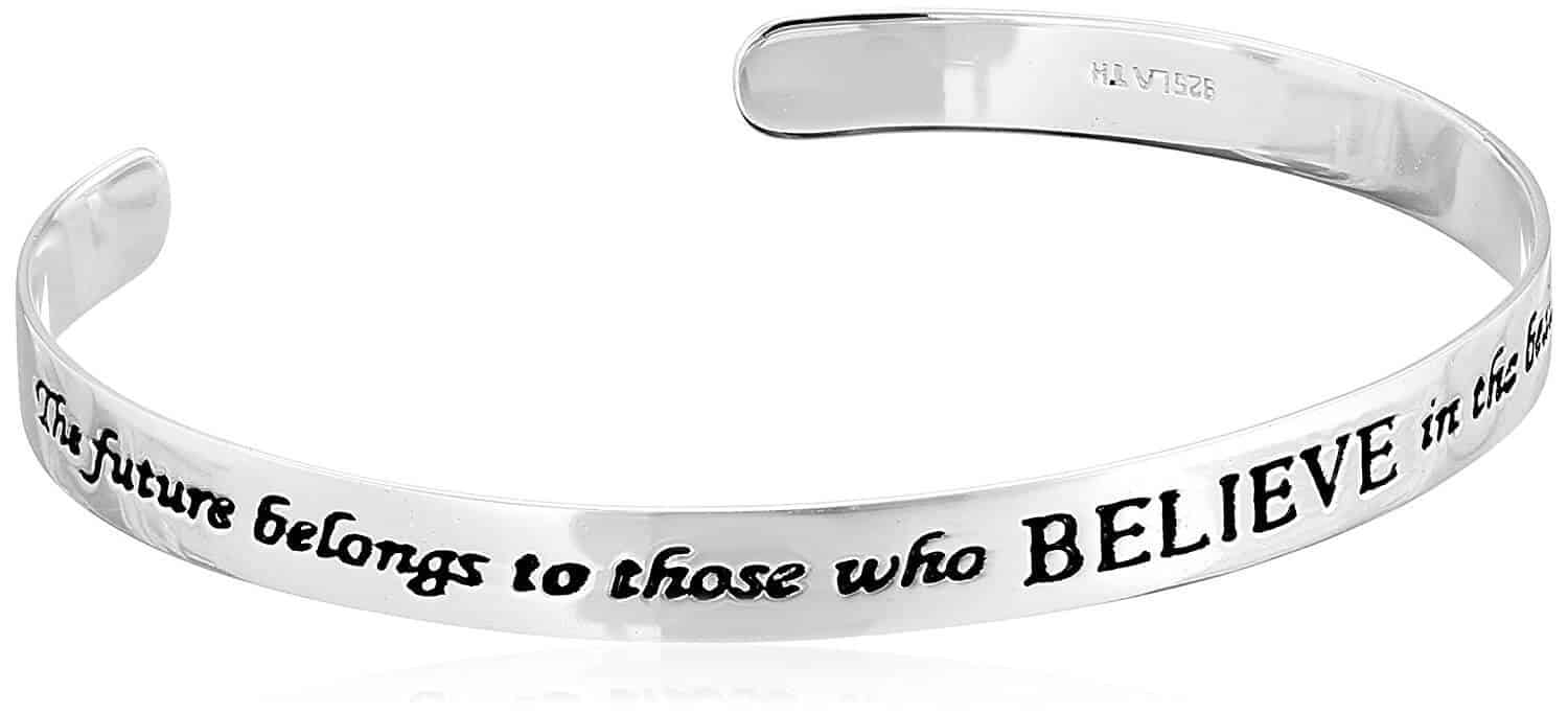 Sterling Silver with sayings about future