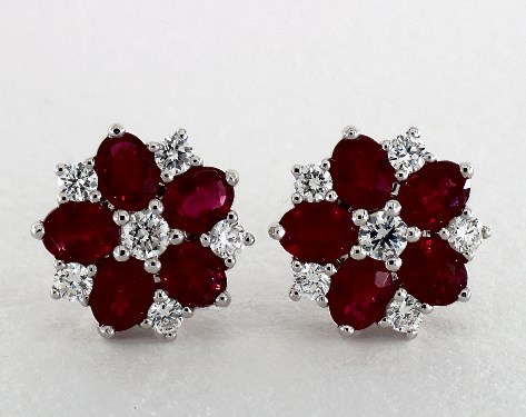 Ruby Earrings