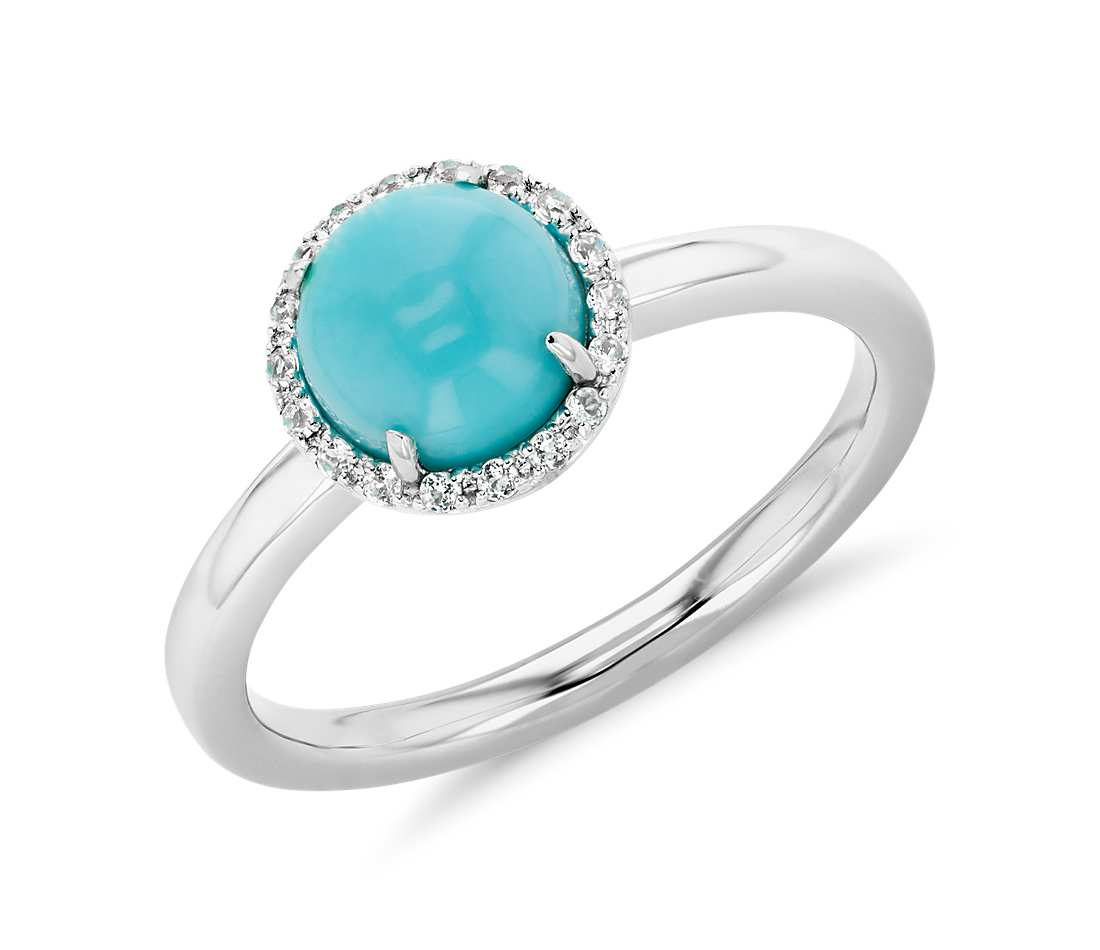 turquoise engagement ring