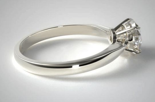 wire basket engagement ring