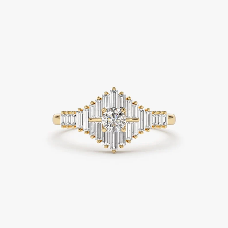 baguette diamond ring
