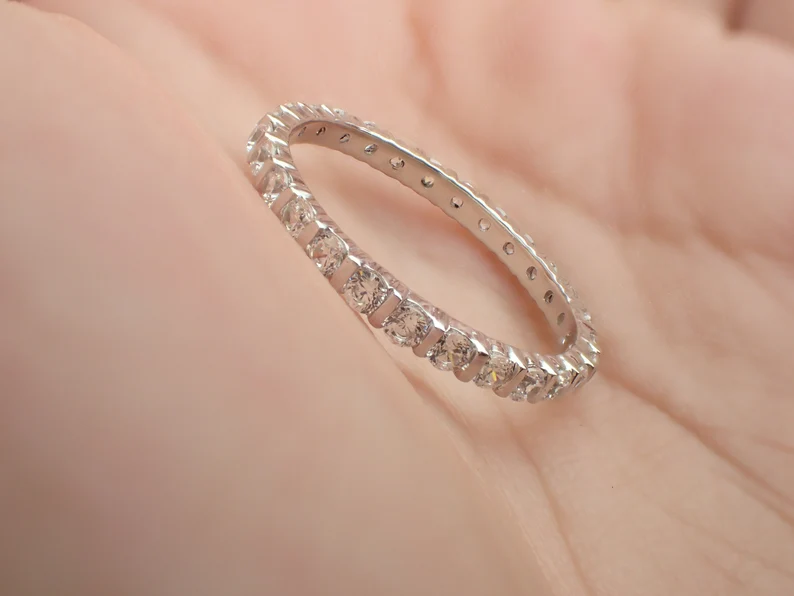 Bar Set Eternity Wedding Band