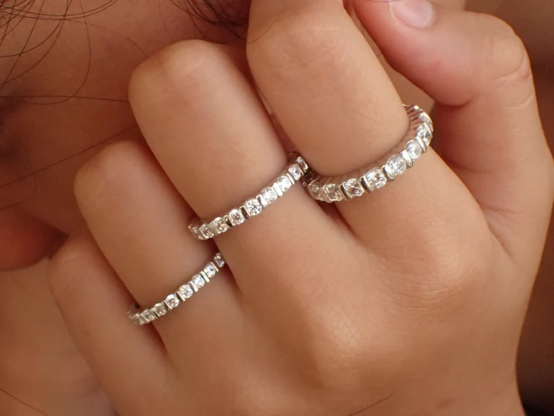 Bar Setting Full Eternity Band