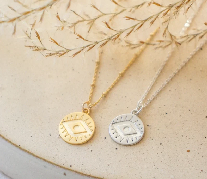 Evil eye protection necklace